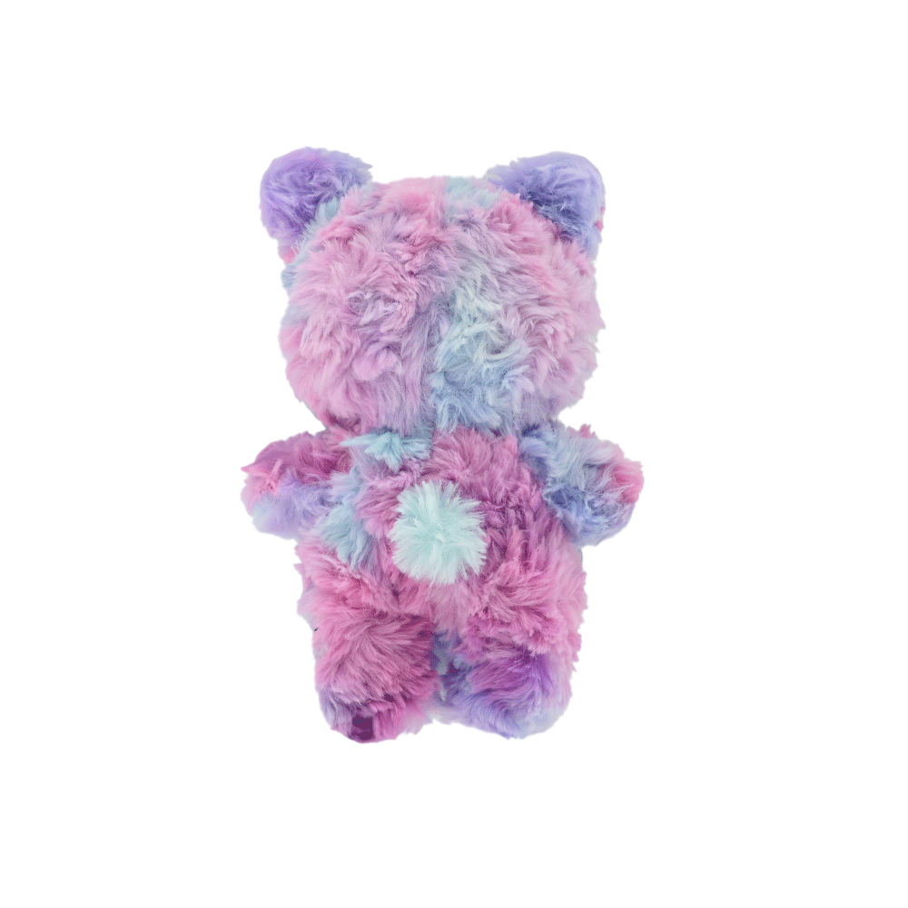 Custom Plush Toy Eco Friendly Shaggy Fur Bear Hand Puppet Custom Logo Embroidery for Kids Play Gift
