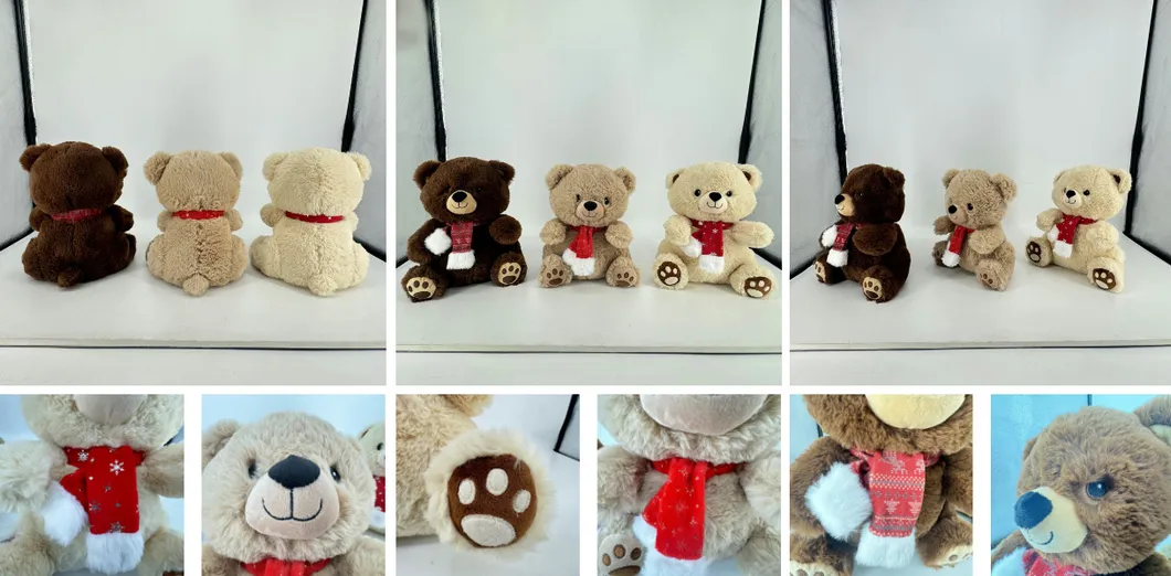 Bear Doll Plush Toy Soft Valentine Christmas Giant Teddy Bear Stuffed Animal Toys
