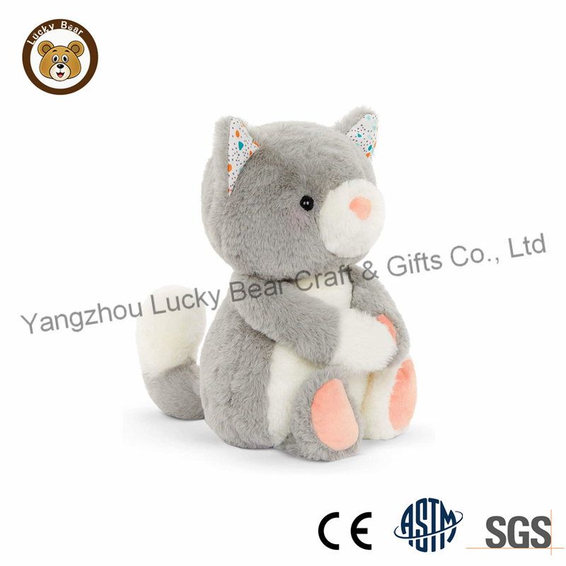 Custom Soft Fluffy Cat Toy Handmade Plush Pet Stuffed Toy