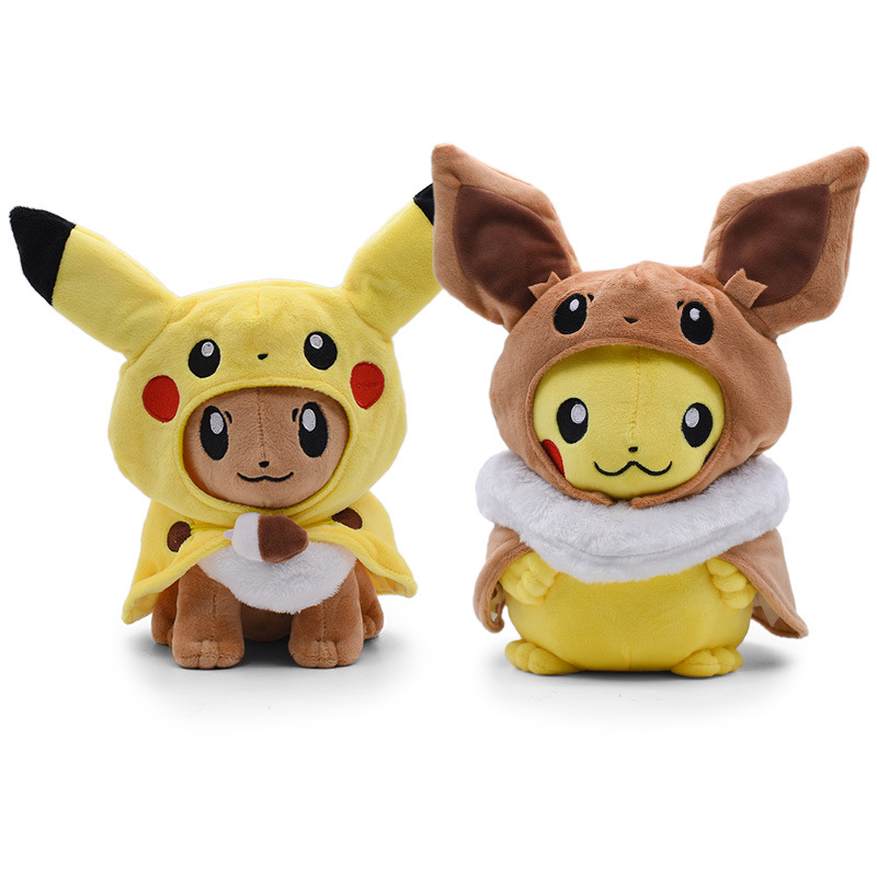 High Quality Kawaii Pokémon Plush Figure Toys Custom Stuffed Animals Pikachu Plush Toys