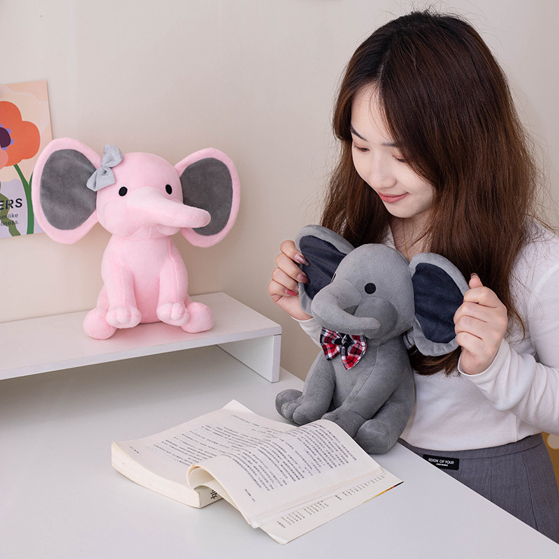 Nurse Elephant Plush Pillow Packaging