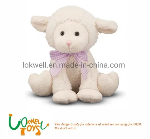Customized Lovely Giant Lamb Plush Toy Stuffed Animal Soft Sheep Doll