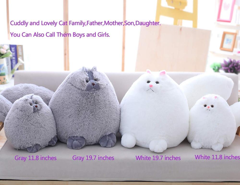 Hot Selling Kawaii Stuffed Animals Plush Cat Toy Peluche Soft Toys Plush Cat with Sizes