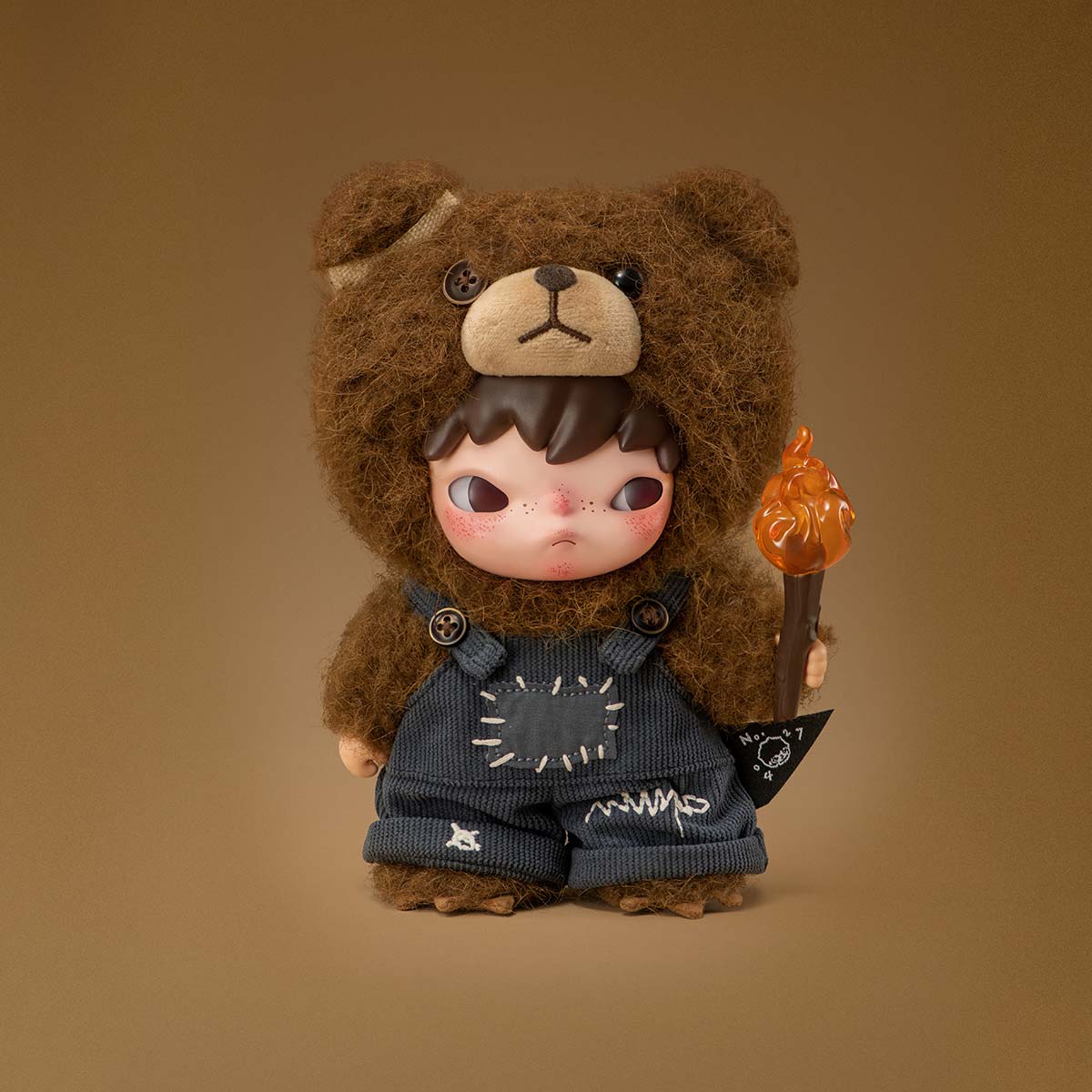 Genuine Hironoo Living Wild Fight for Joy Limited Edition Plush Doll Collectible Art Figure Gift Box