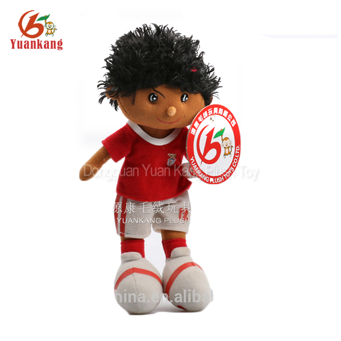 Wholesale Custom Cheap Plush Toy Human Plush Baby Black Girl Rag Dolls Fashion Unisex Stuffed Soft Toy,stuffed &amp; Plush Toy