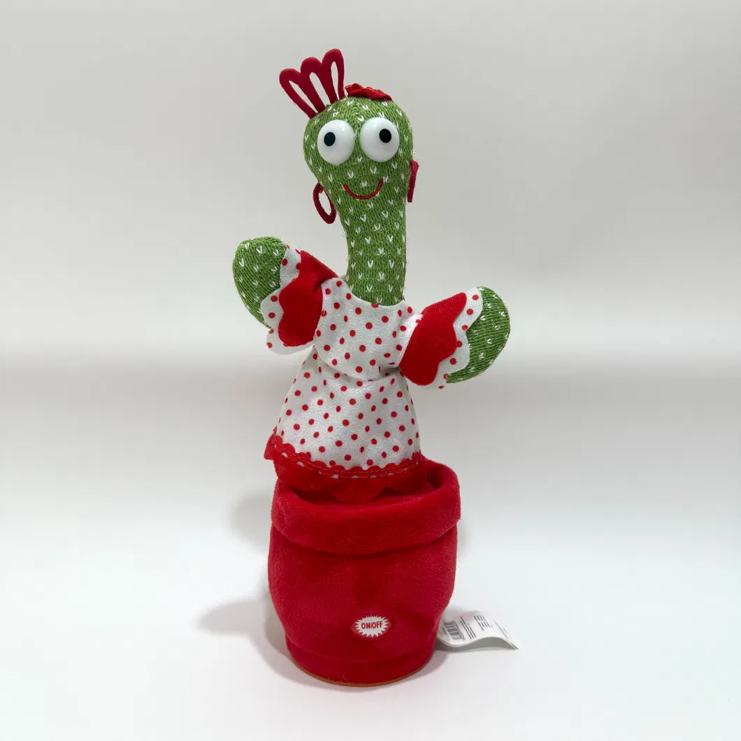 Hot Sale Educational Speacking Dancing Electronic Plush Toy