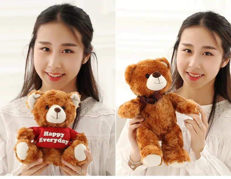 Wholesale Custom Plush Teddy Bear Stuffed Animal Toy Cute Soft Mini Small Kawaii Stuffed Fluffy Plush Teddy Bear for Kids