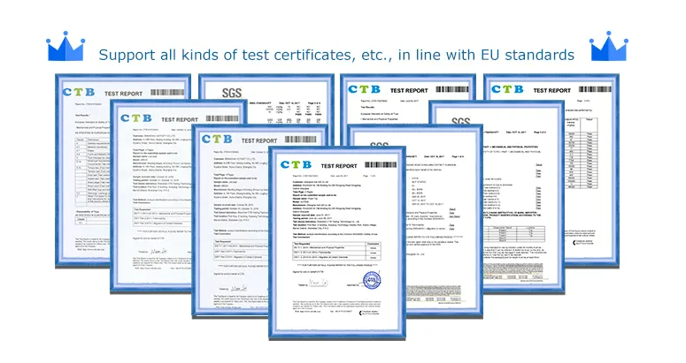 Toy Safety Certificates Display