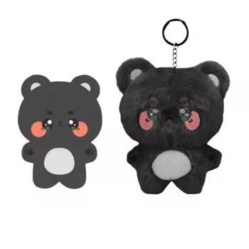 Custom Plush Toy Character Keychain PP Cotton Custom Plush Manufacturer Supplier for Personalized Cartoon Figure Plush Toy