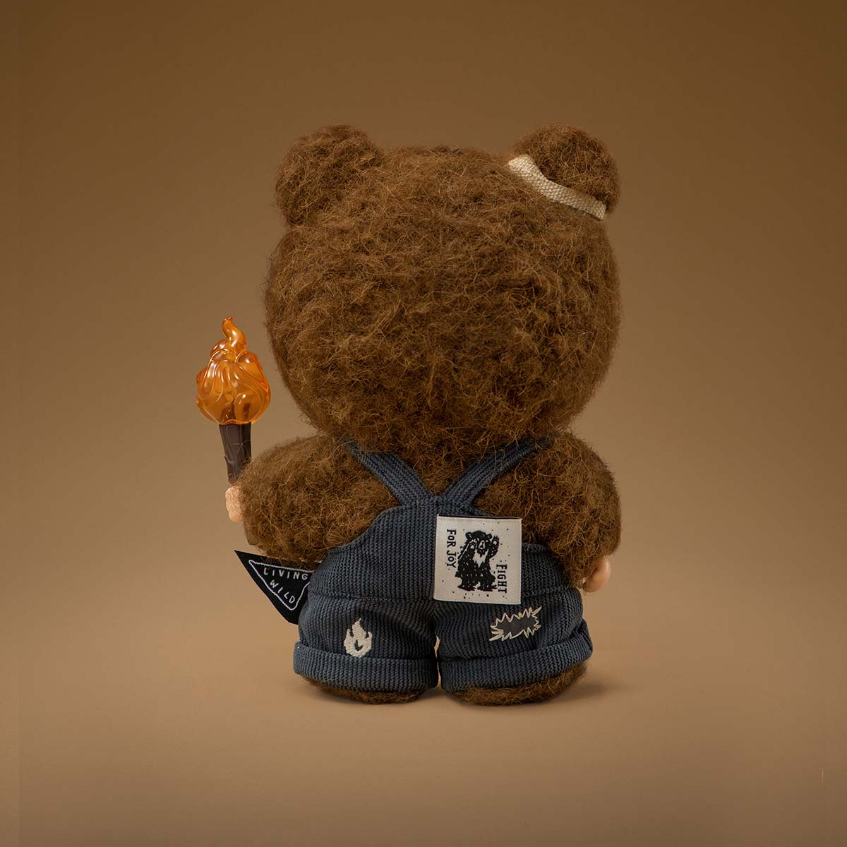 Genuine Hironoo Living Wild Fight for Joy Limited Edition Plush Doll Collectible Art Figure Gift Box