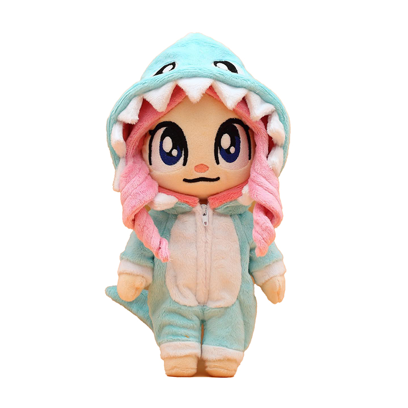 Wholesale Custom Rag Doll Soft Plush Dolls Bear Toys Stuffed Toy Character Animal