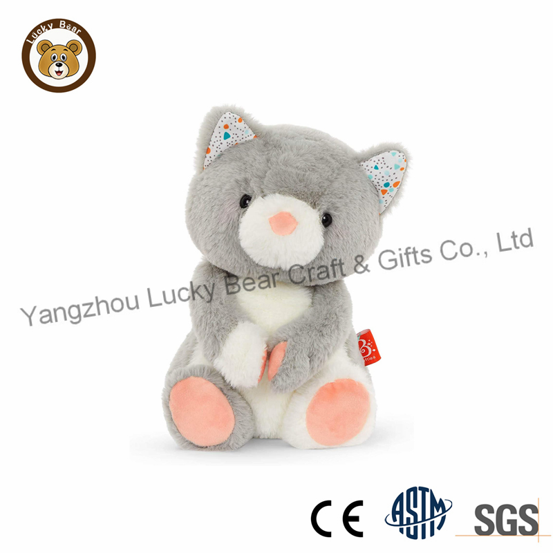 Custom Soft Fluffy Cat Toy Handmade Plush Pet Stuffed Toy