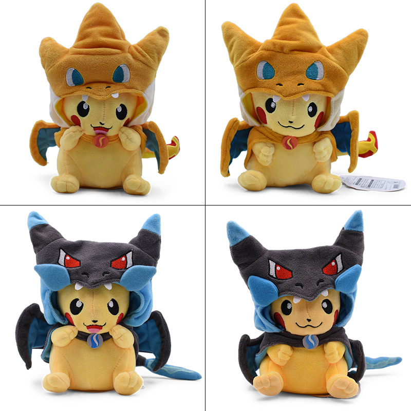 High Quality Kawaii Pokémon Plush Figure Toys Custom Stuffed Animals Pikachu Plush Toys