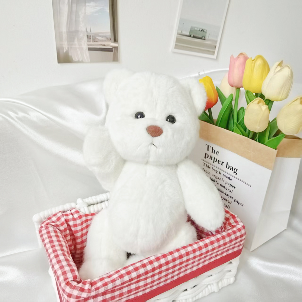 New Arrival 11.8 Inches Kawaii Plush Lina Handmade Movable Joint Teddy Bear Stuffed Animal Toys