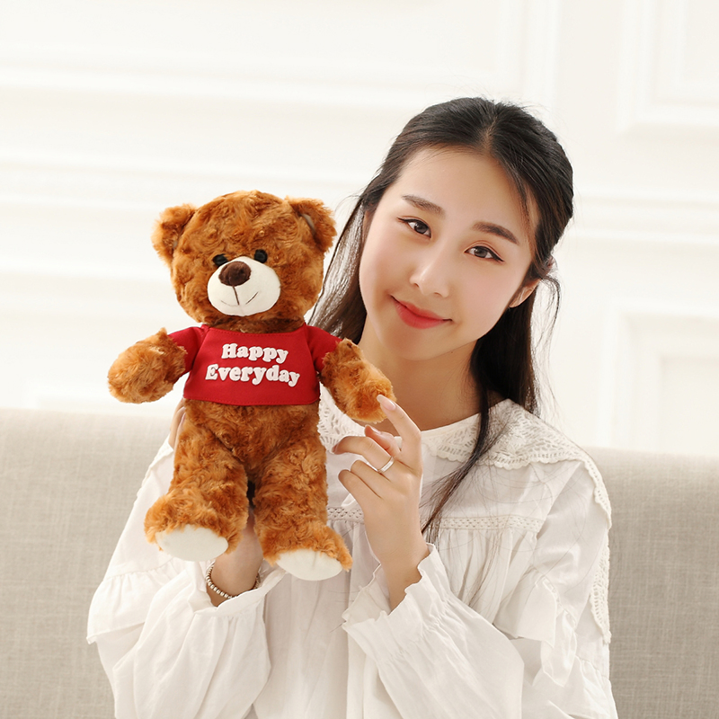 Wholesale Custom Plush Teddy Bear Stuffed Animal Toy Cute Soft Mini Small Kawaii Stuffed Fluffy Plush Teddy Bear for Kids