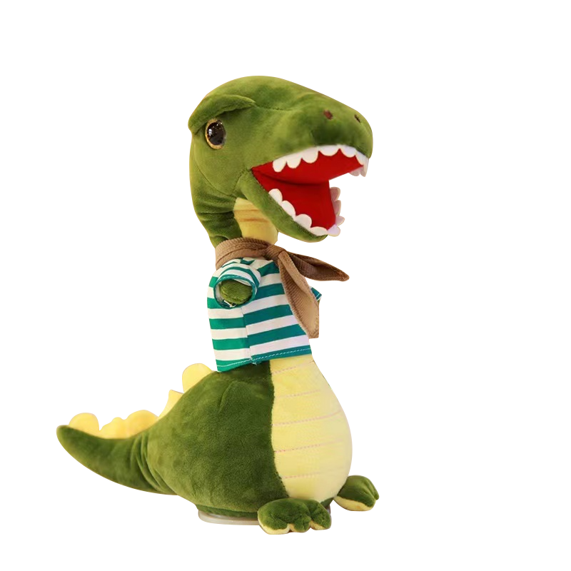 Singing Talking Dinosaur Plush Electronic Plush Toys Interactive Repeat Your Words Stuffed Animal Dragon Plush Toys Kids Gifts