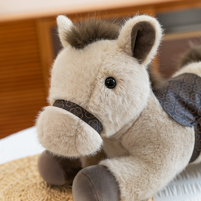 Plush Pony Toy - Super Soft Stuffed Animal, Cute Mascot for Kids Gift &amp; Home Decor, Children Soft Toy