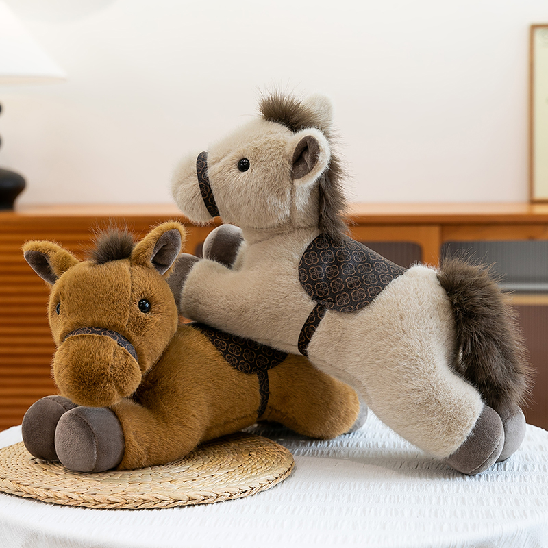 Plush Pony Toy - Super Soft Stuffed Animal, Cute Mascot for Kids Gift &amp; Home Decor, Children Soft Toy