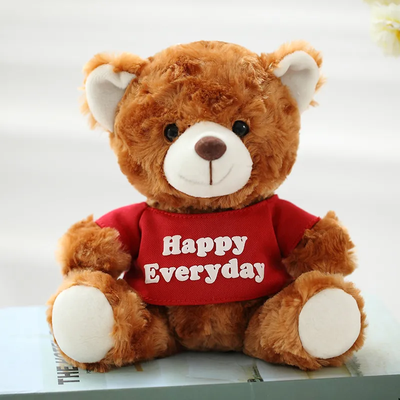 Wholesale Custom Plush Teddy Bear Stuffed Animal Toy Cute Soft Mini Small Kawaii Stuffed Fluffy Plush Teddy Bear for Kids
