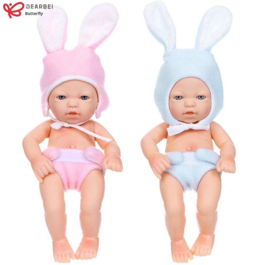 Cross-Border New Bamboo Fashion Doll 7inch Soft Soothing Doll Toy Wholesale Dropshipping