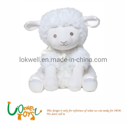 Customized Lovely Giant Lamb Plush Toy Stuffed Animal Soft Sheep Doll