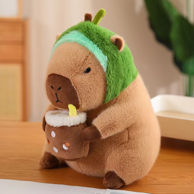 Boba capybara plush toy detail 5