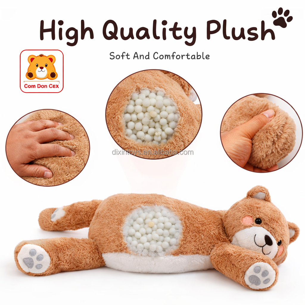 Manufacturers Custom Cute Soft Toys Weighted Stuffed Animal Custom Weighted Plush Toys