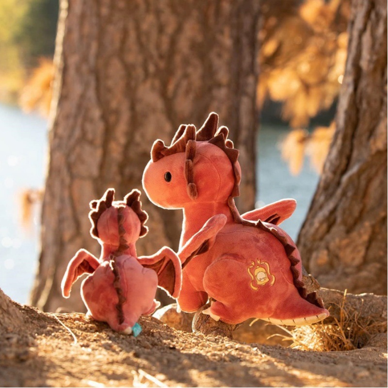 Creative Mascot Plush Toy Stuffed Flying Doll Dragon Fan Perfect Festival Gift