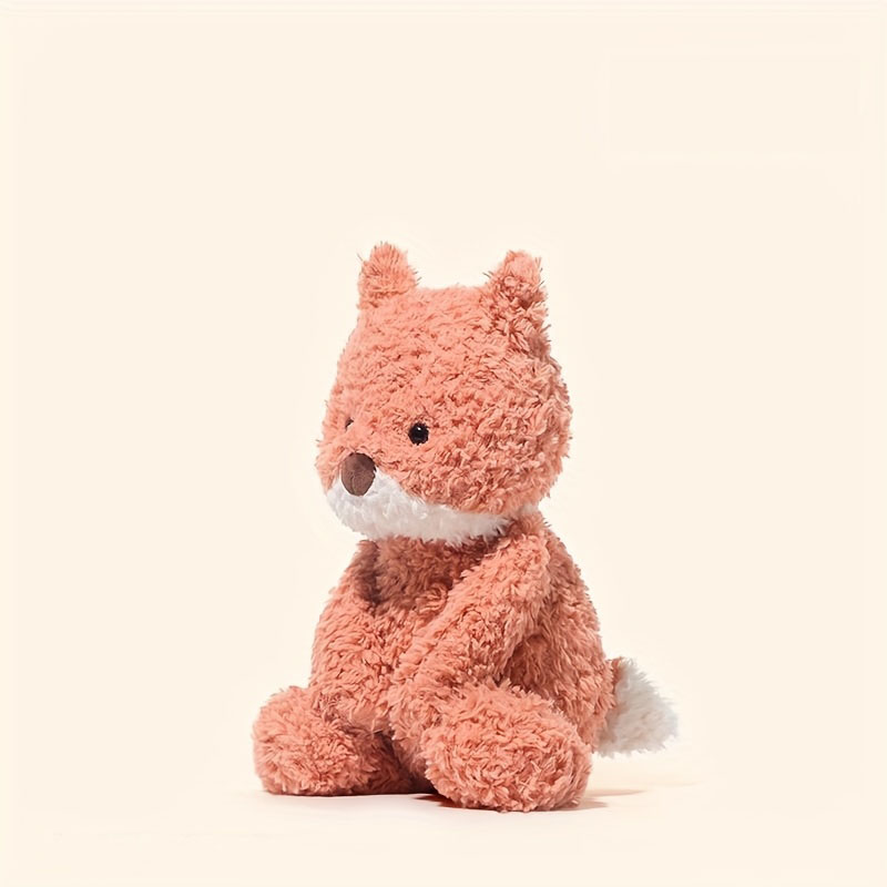 Best Selling Embroidered Soft Plush Animal Toys Cute High Quality Stuffed Animals Moving Ears Customizable PP Cotton for Kids