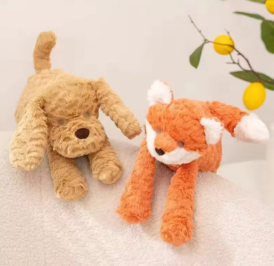 Fun Series Plush Toys - Various Animal Plush Toys with Cute Animal Shapes, Cuddle Plush Toys Suitable for Festival Gifts