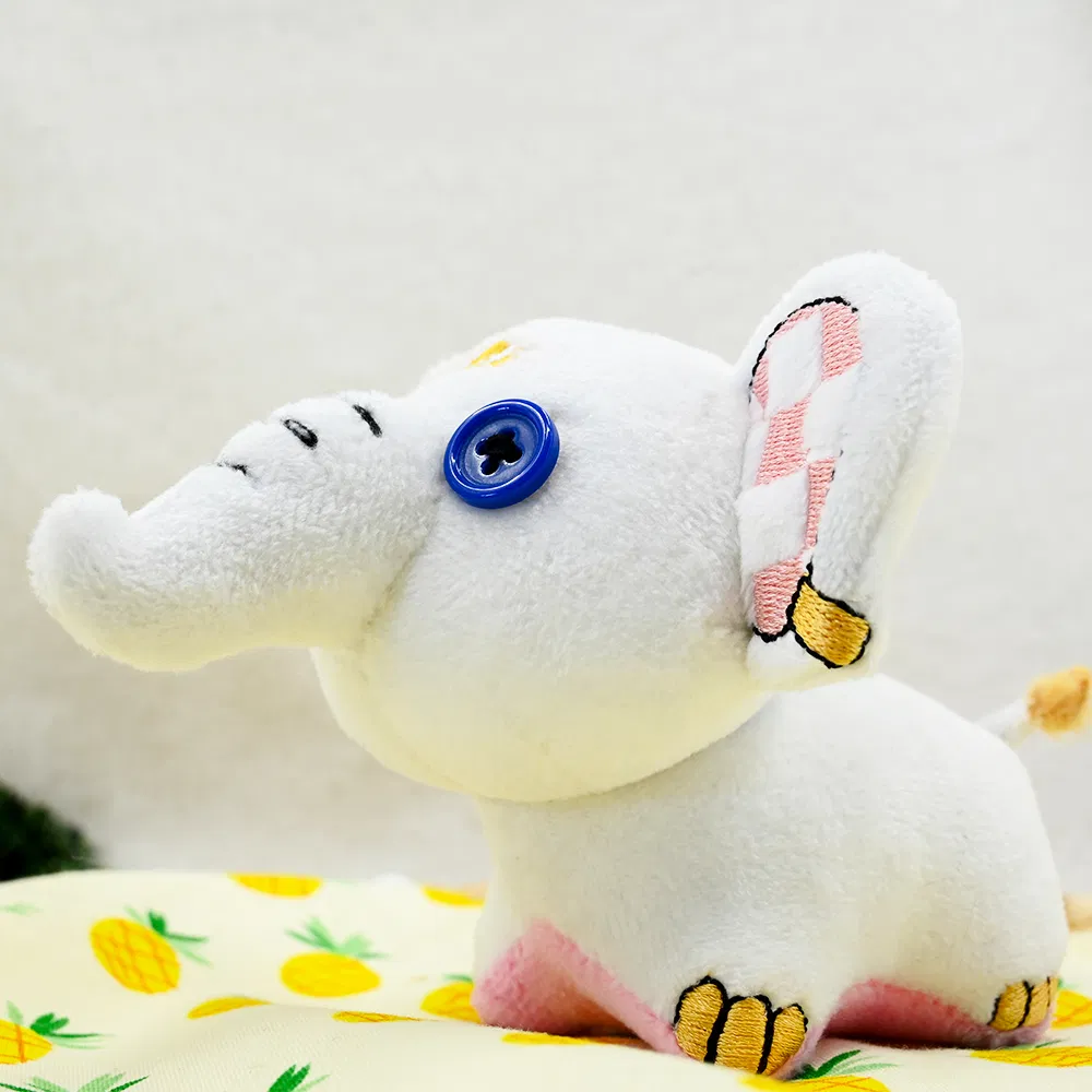 Hot Selling Cotton Peluches with PP Filling Custom Elephant Soft Plush Stuffed Animal Toy Children's Gifts