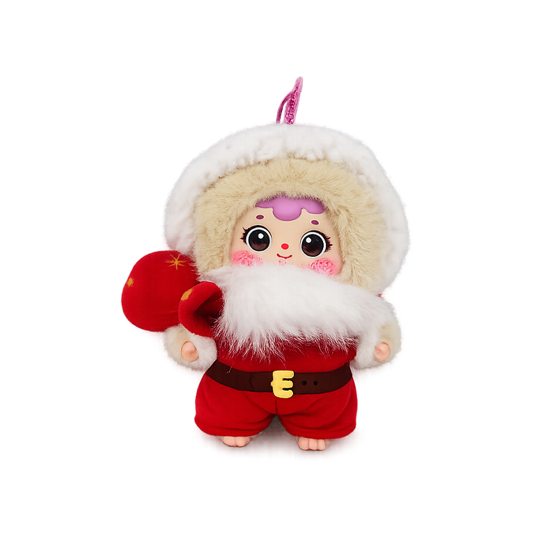 Custom Santa Claus Snowman Christmas Reindeer Plush Soft Stuffed Toy Custom Holiday &amp; Anniversary Themed Plush Toys Blind Box