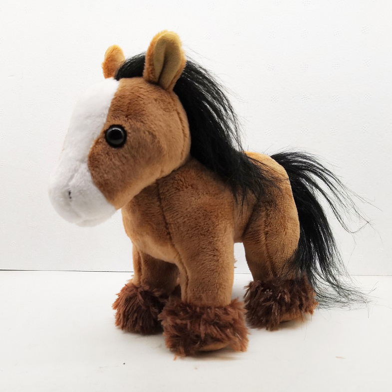 Kawaii Stuffed Animal Plush Toy Handmade Plush Horse Toy