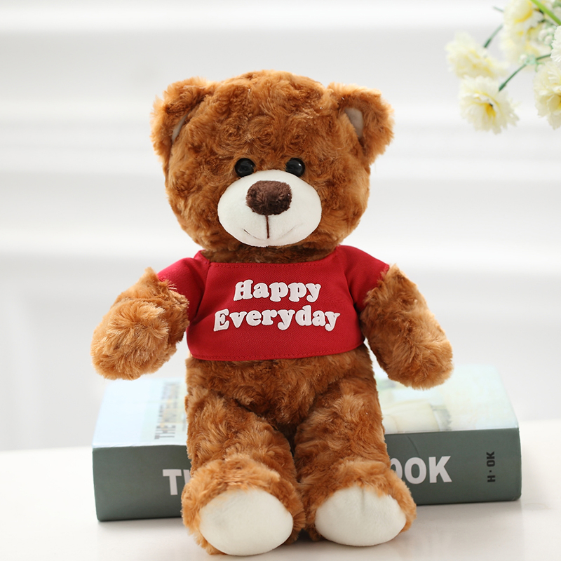 Wholesale Custom Plush Teddy Bear Stuffed Animal Toy Cute Soft Mini Small Kawaii Stuffed Fluffy Plush Teddy Bear for Kids