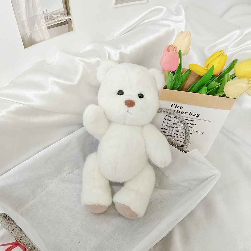 New Arrival 11.8 Inches Kawaii Plush Lina Handmade Movable Joint Teddy Bear Stuffed Animal Toys