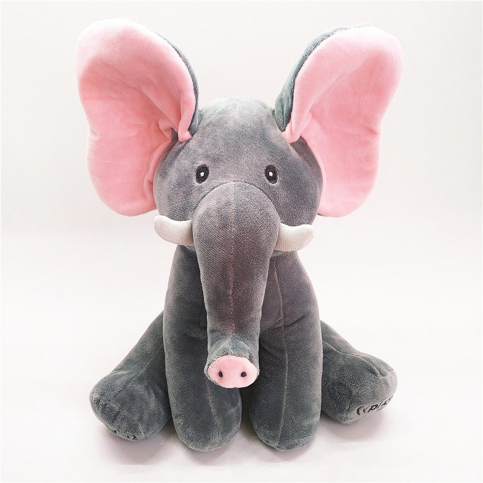 2021 NEW Cute Plush and Stuffed Baby Elephants Toys With Big Ears Wholesale Cheap LOW MOQ Colorful Soft Toy Plush Elephant