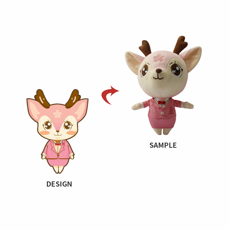 OEM Mascot Custom Plush Toys Custom Plush Keychain and Pendant Plushie Toys Restore Your Design
