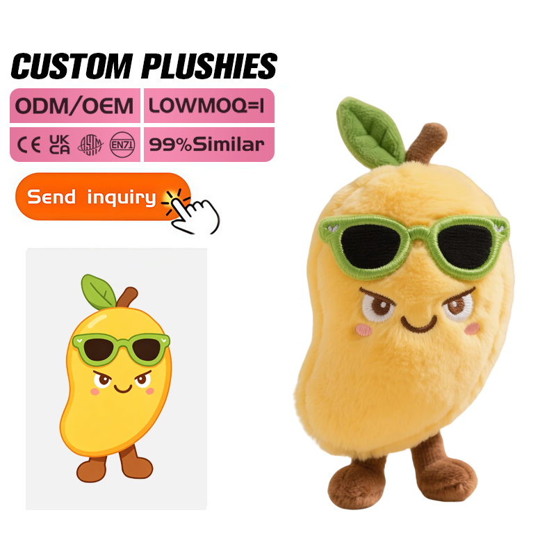 Custom Wholesale Design Mini Soft Toy Plushie Manufacture Toys Create Your Own Plush Bottle Custom Plush Toy