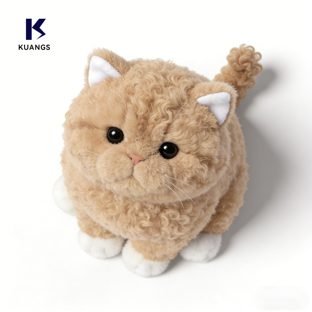 2026 Hot-selling Custom Wholesale Cute Soft cat Plush Animal Plush Toy for Kids Play and Sleep