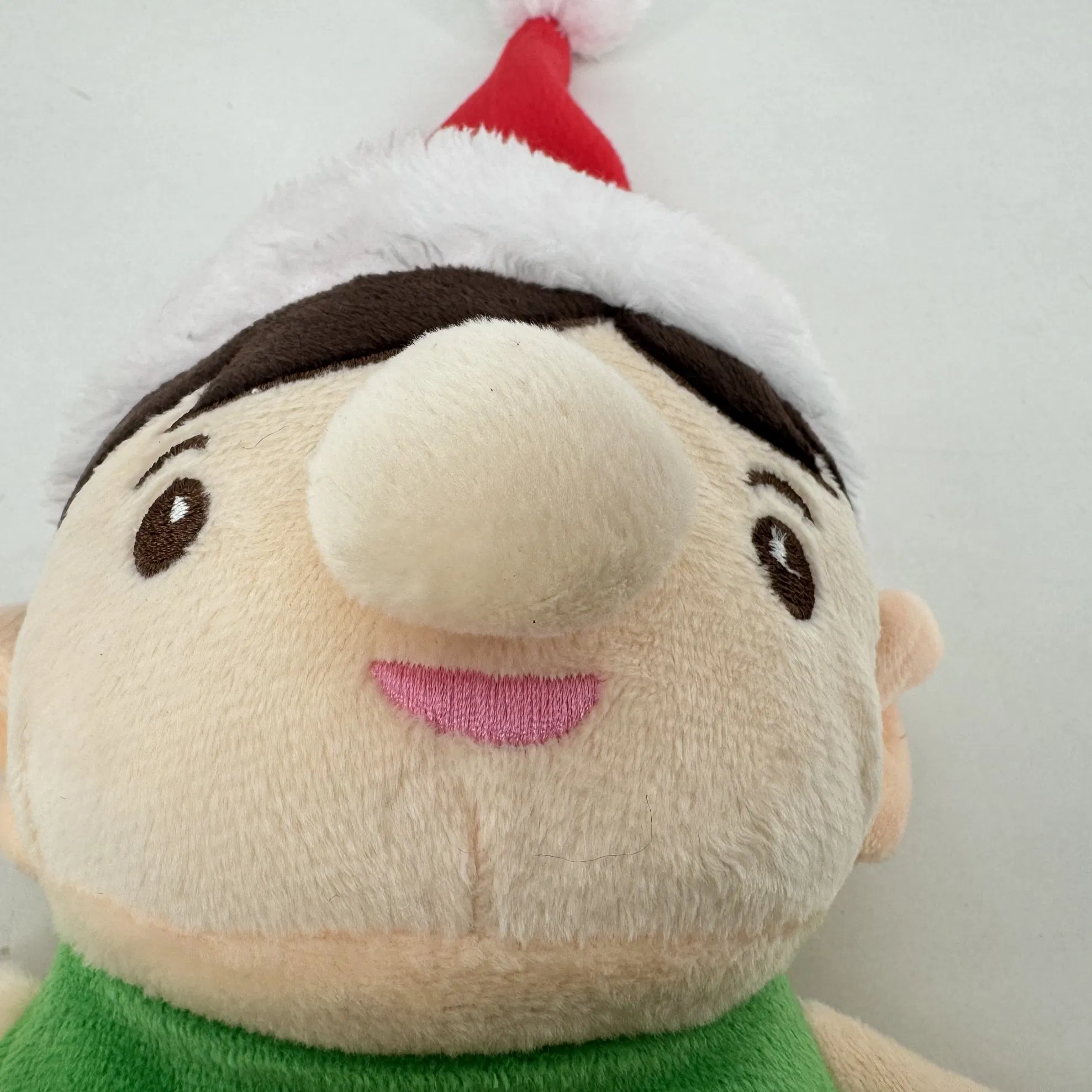 High Quality Soft Baby Plush Doll Stuffed Christmas Elf Promotional Gift Custom Plush Toys