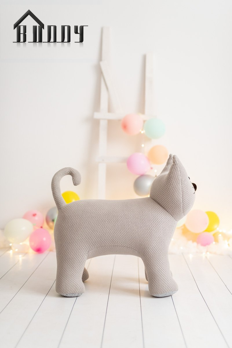 Cat Toy Kids Handmade Cat Stuffed Plush Toy for Women Kids Cat Lover Christmas Gift