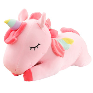 30-100 CM Cute Cartoon Plush Doll Baby Children Custom Unicorn Animal Plush Stuffed Toy