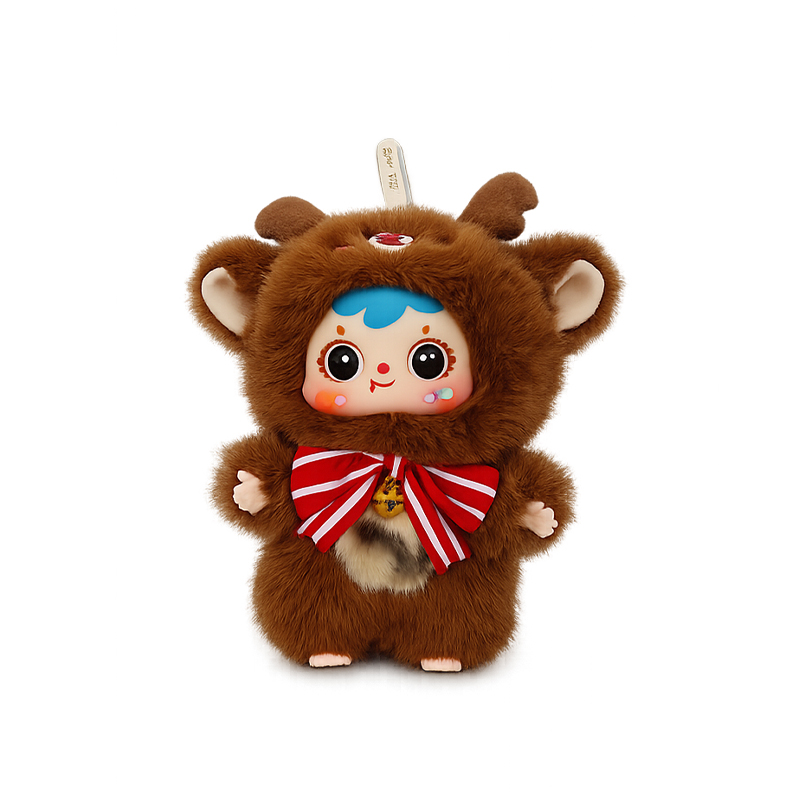 Custom Santa Claus Snowman Christmas Reindeer Plush Soft Stuffed Toy Custom Holiday &amp; Anniversary Themed Plush Toys Blind Box
