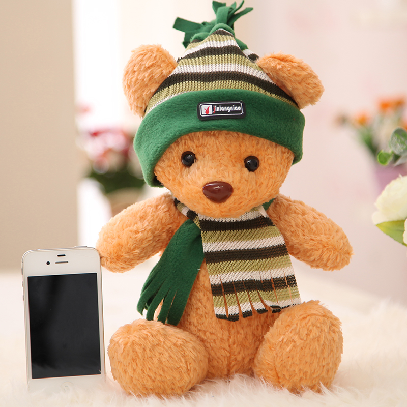 Custom Promotional Items Christmas Teddy Bear Plush Kids Stuffed Soft Toy