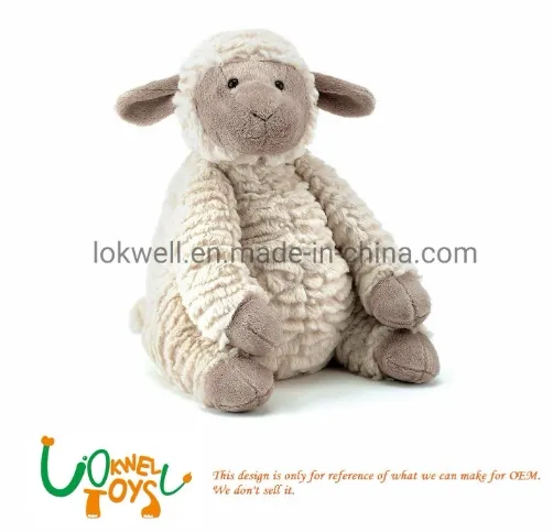Customized Lovely Giant Lamb Plush Toy Stuffed Animal Soft Sheep Doll
