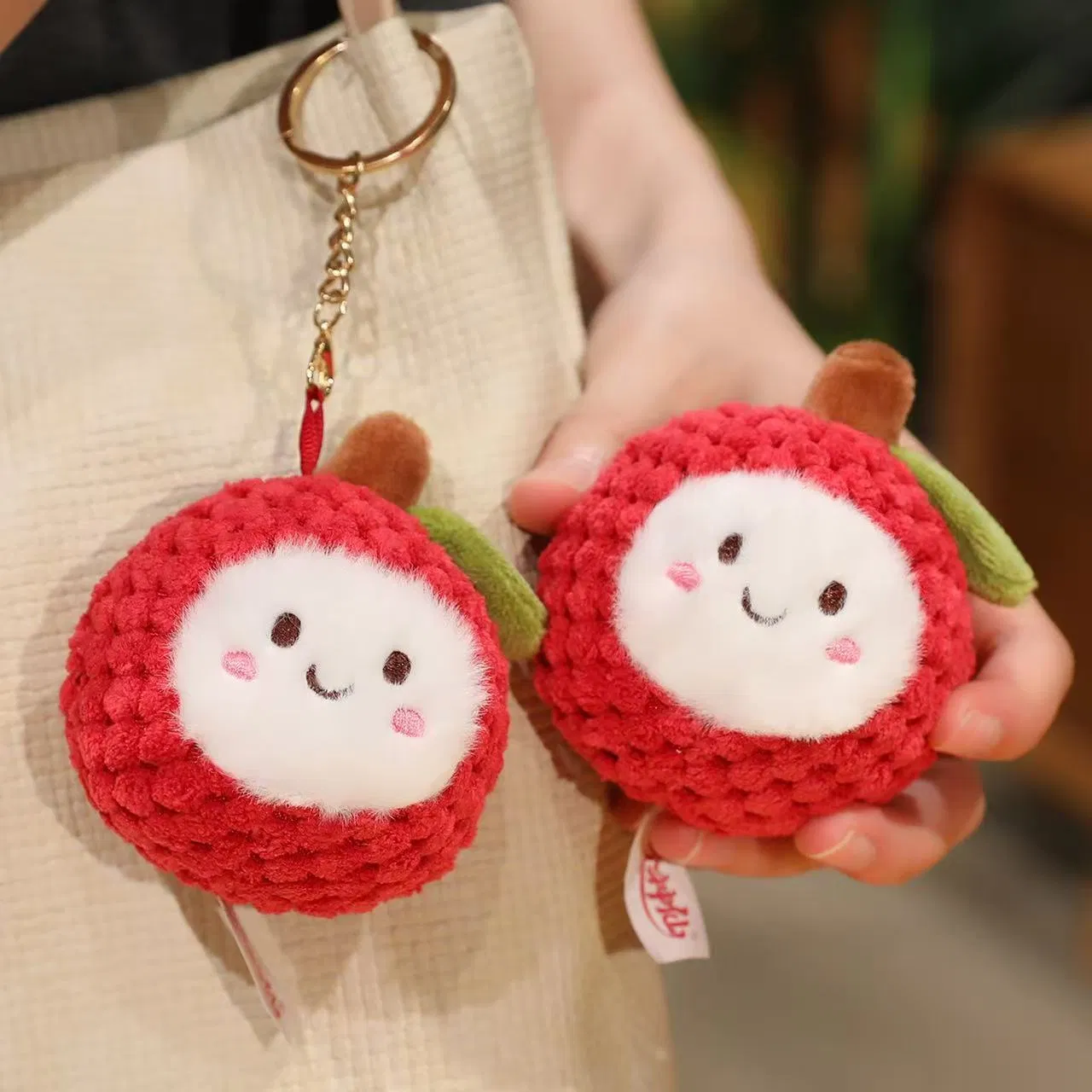 Custom Made Plush Toy Keychain Doll Handmade Stuffed Cute New Design Plusies