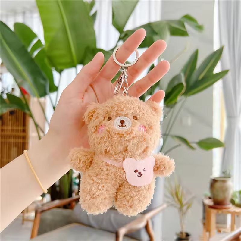 Teddy Bear Keychain Detail