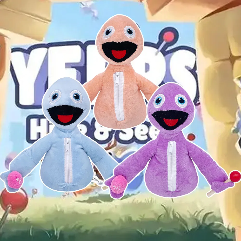 Yeeps Hide and Seek Plush Factory Hand Made Soft Custom Mascot Game Toys
