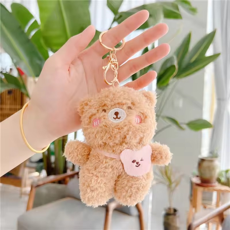 Teddy Bear Keychain Design