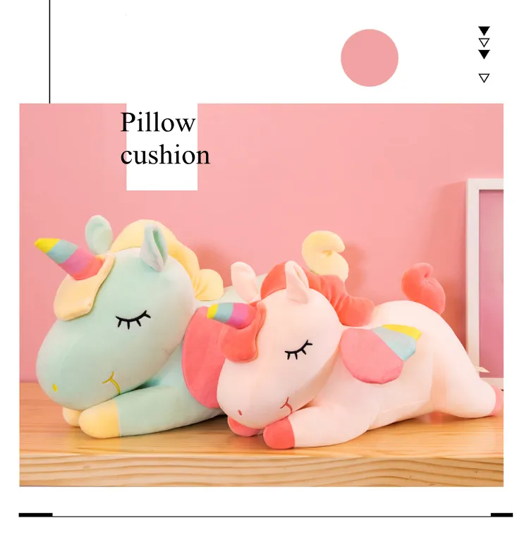 Wholesale Stuffed Giant Pink Soft Plush Factory Unicorn Animal Custom Toy